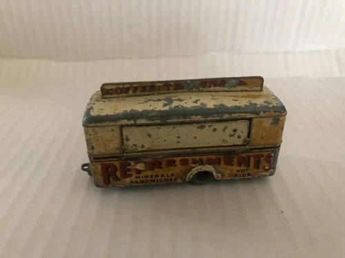 MATCHBOX LESNEY c.1959 MOBILE REFRESHMENTS CANTEEN No 74 - RARE CREAM VERSION!!!