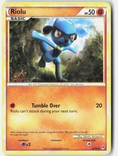 Riolu Call of Legends 50/95 Pokemon Card on eBay