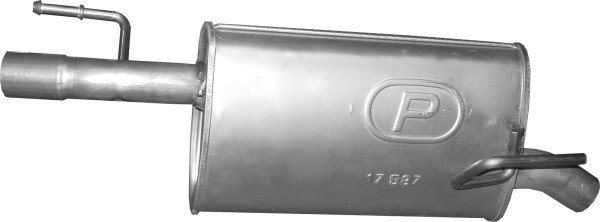 Polmo EndschalldäMpfer Hinten (17.587) FüR Opel Meriva A | Auspufftopf-image