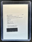 2024-25 Obsidian Zach Edey Rookie Eruption Auto Autograph Green Flood RC #/25