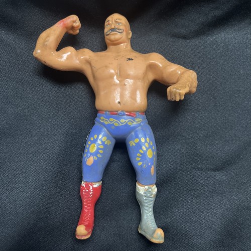 THE IRON SHEIK WWF WRESTLING SUPERSTARS VINTAGE 19...