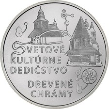 [#1308412] Slovakia, 10 Euro, Wooden Churches, 2010, Kremnica, Silver, MS