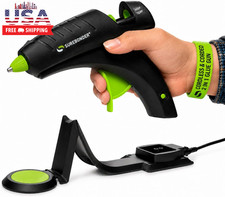 Cordless Hot Glue Gun, High Temperature, Full Size, 60W, 50% More Power - Sturdi