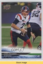 2025 Upper Deck CFL Green Cody Fajardo #30 READ r6v