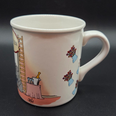 10.6 Vintage Kaffeebecher Pott Henkeltasse * Uli Stein * 1994