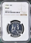 1960 Silver Proof Franklin Half Dollar NGC PF67