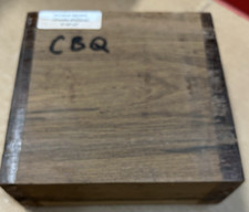 ONE KILN DRIED EXOTIC BOCOTE BOWL BLANK TURNING LUMBER BOWL 6" x 6" x 2" CBQ