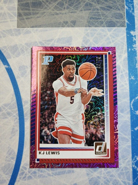 2025-26 Panini Donruss KJ Lewis #94 Pink Purple Prospect /49