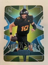 Sam Leavitt 2025 Panini Silhouette RC Superstars Die Cut SP