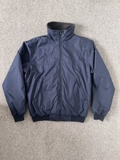 Musto Snugs Blouson Jacket Mens Small Navy Polartec Fleece Lining Zip Pockets