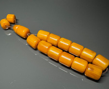 100 Grams Antique Bakelite Rosary Prayer Beads Marbled.