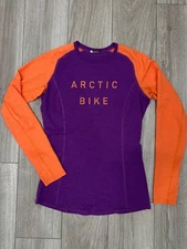 Norrøna Fjora Equaliser Lightweight Long Sleeve Women’s S Purple Orange