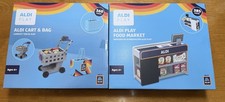 New 2025 Aldi Play Food Market  CART  Bag Toy Play Set Of Two