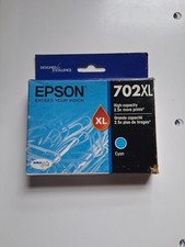 Epson 702XL High-capacity Cyan Ink Cartridge