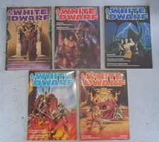 White Dwarf magazine issues 70,71,72,73,74 Games Workshop Warhammer