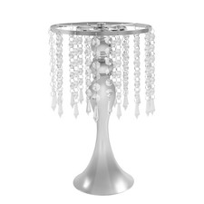 10PCS Flower Stands Crystal Flower Stand 13.8" Height Flower Arrangement Stand