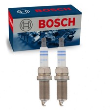 2 pc Bosch 96311 Double Iridium Spark Plugs for Ignition Wire Secondary  hg