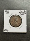 1911 Lincoln Wheat Cent Penny AU About Uncirculated Better Date 1c Coin (19022)