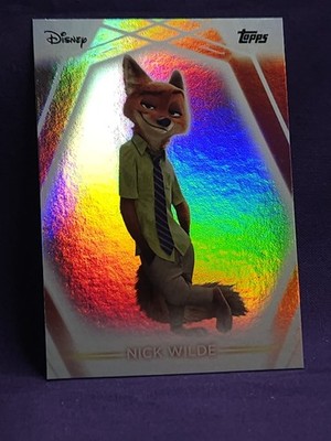 2026 Topps Disney Neon #61 NICK WILDE RAINBOW FOIL | eBay