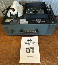 ADJ Fog Fury Jett Pro Multi Positional LED Fog Machine w Wireless DMX