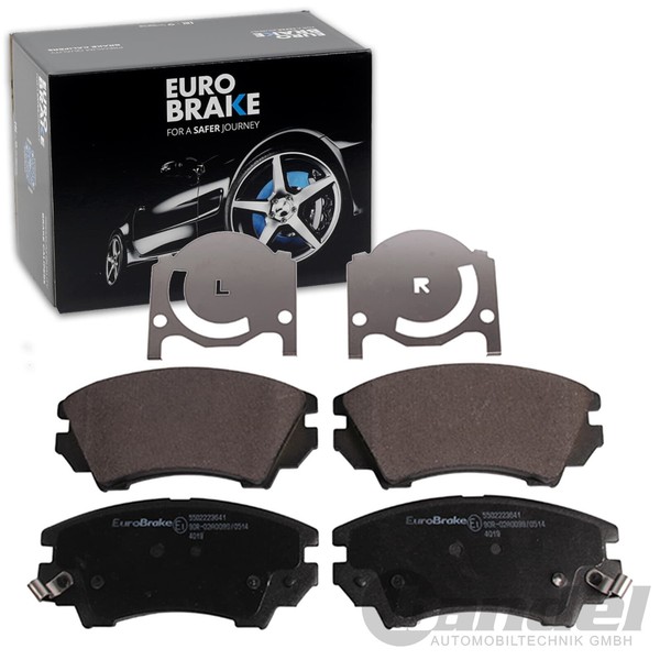 Eurobrake BremsbelÄGe Satz Vorderachse Passend FÜR Chevrolet Camaro Malibu Opel-image