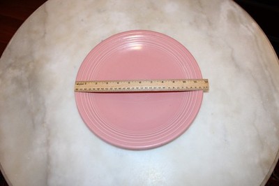Vintage Fiesta Rose 11 3/4'' Chop Plate Platter HLC 1986-2005 Fiestaware