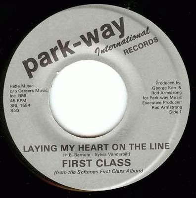 First Class (5) - Laying My Heart On The Line / Love Minus One, 7'', (Vinyl)