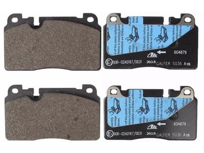 Front Brake Pad Set For 13-17 Audi Q5 2.0L 4 Cyl 3.0L V6 Premium Plus DD66J4