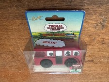 1994 Learning Curve Wooden Thomas the Train Bertie the Bus New 