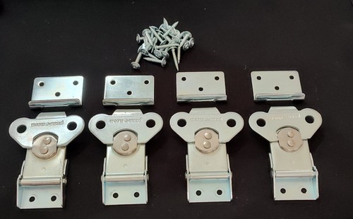 (4) PENN ELCOM (1 Butterfly Latches With Locking Bracket & Hardware)