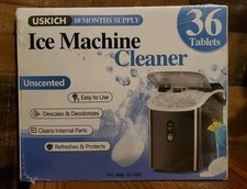 Ice Machine Cleaner Descaler Gentle Household Cleaning Descaling 36 TABLETS NEW 