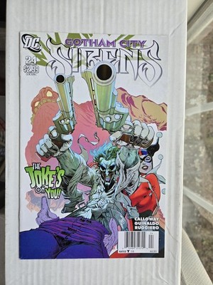 Gotham City Sirens #24 Newsstand 1:50 Rare 426 Copies Harley Quinn DC 2011 Joker