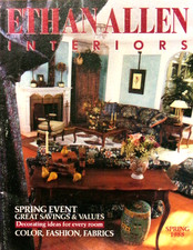 Ethan Allen Interiors, Spring 1988, Color Fashion, Fabrics, NF