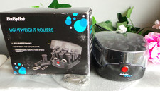 BABYLISS LIGHTWEIGHT 18-PIECE HEATED HAIR ROLLERS  WITH CLIPS