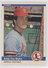 1984 Fleer Andy Van Slyke #339 0w8