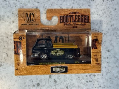 M2 Machines Lunati Bootlegger 1964 Ford Econoline Truck 1:64 Black Diecast