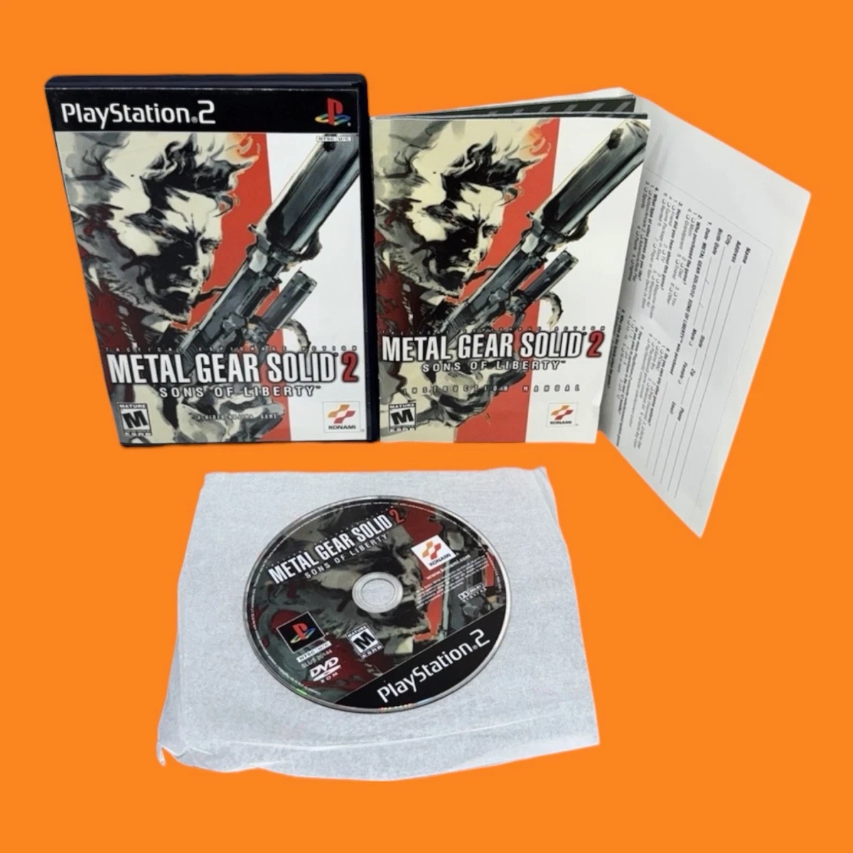 Metal Gear Solid 2: Sons of Liberty Boxing Video Games for sale | eBay