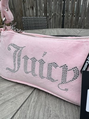 Juicy Couture UK Bag Kimberly Small Hobo From United Kingdom Pink