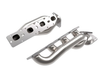 aFe Power Twisted Steel Short Tube Header for 2019-2021 Ram 2500/3500 V8-6.4L