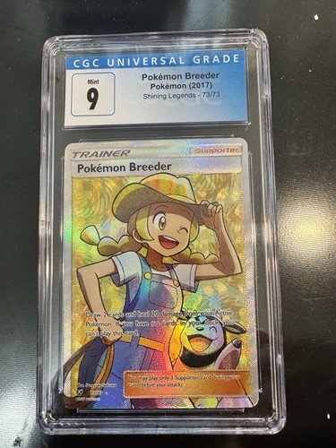Pokémon Breeder graded CGC 9 for sale on eBay