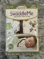 SwaddleMe Infant Wrap 100 Cotton, Adjustable, 7-14lbs