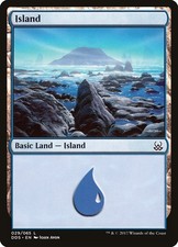 Island (29) – Duel Decks: Mind vs. Might DDS – MTG Magic the Gathering