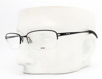 Oakley OX3093-0153 Valve Semi Rimless Eyeglasses Glasses Gloss Black 53-18-135