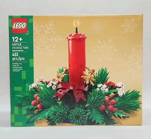 LEGO Christmas Candle Table Decoration Building Toy 433pc 40743 | eBay