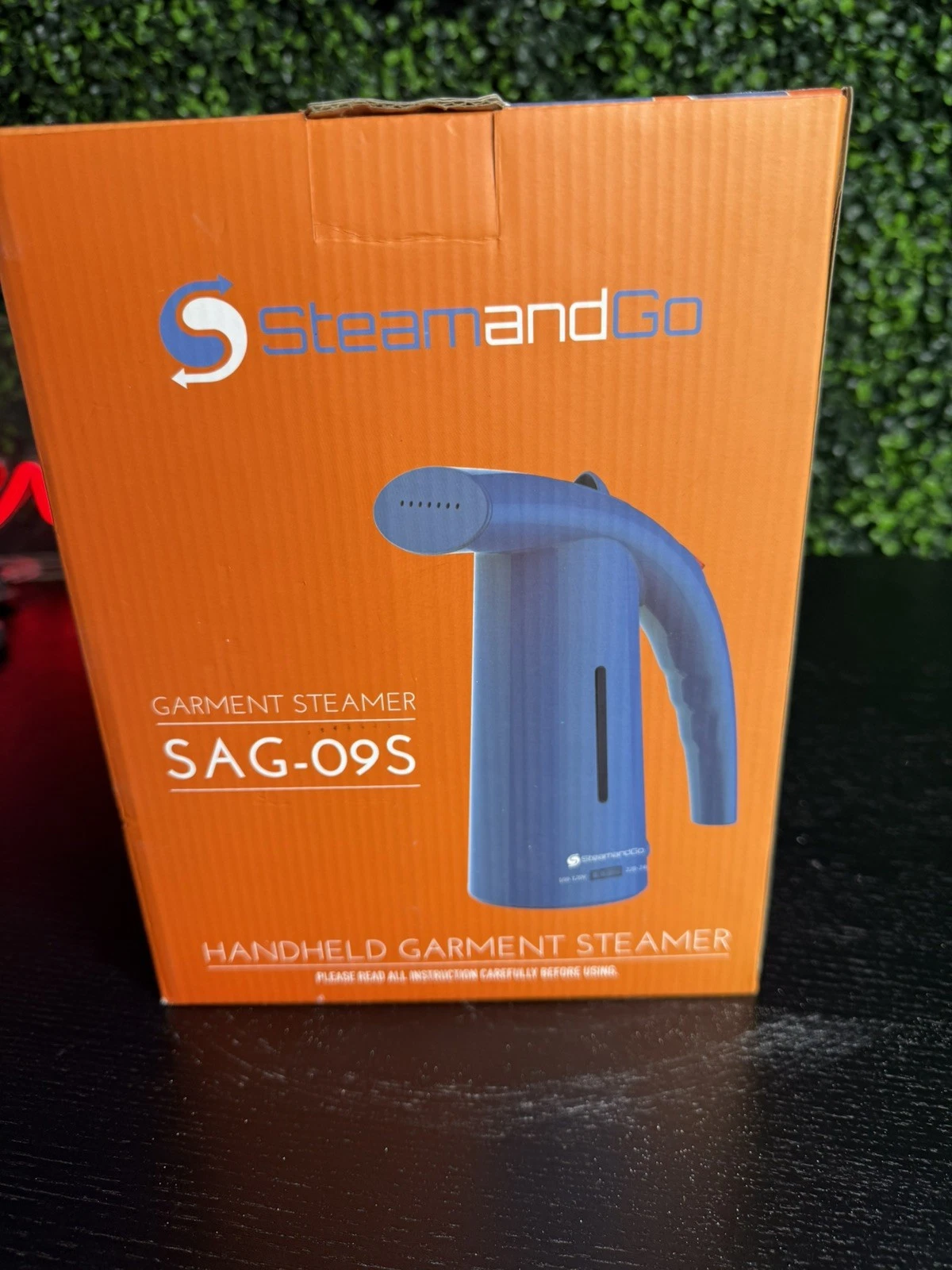 Garment Steamer Handheld Steam and Go SAG-09S For Home Use Blue Ships ASAP