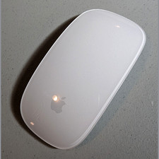 Apple Magic Mouse  2nd Gen  A1657  White / Silver  Pre-Owned  No Cable