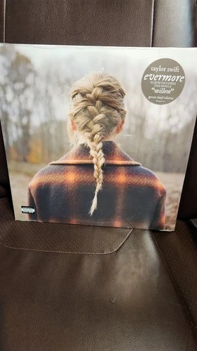 GREEN Taylor Swift Evermore Vinyl 2LP NEW SEALED RARE OOP