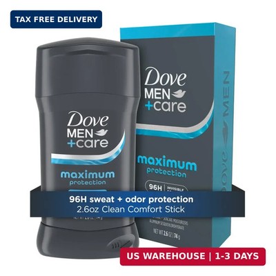 DOVE MEN + CARE Invisible Solid Stick Clean Comfort Maximum Protection Deodorant