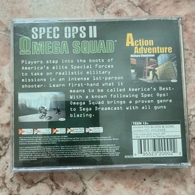 SPEC OPS II: Omega Squad Sega Dreamcast Ripcord Games CIB Manual Included