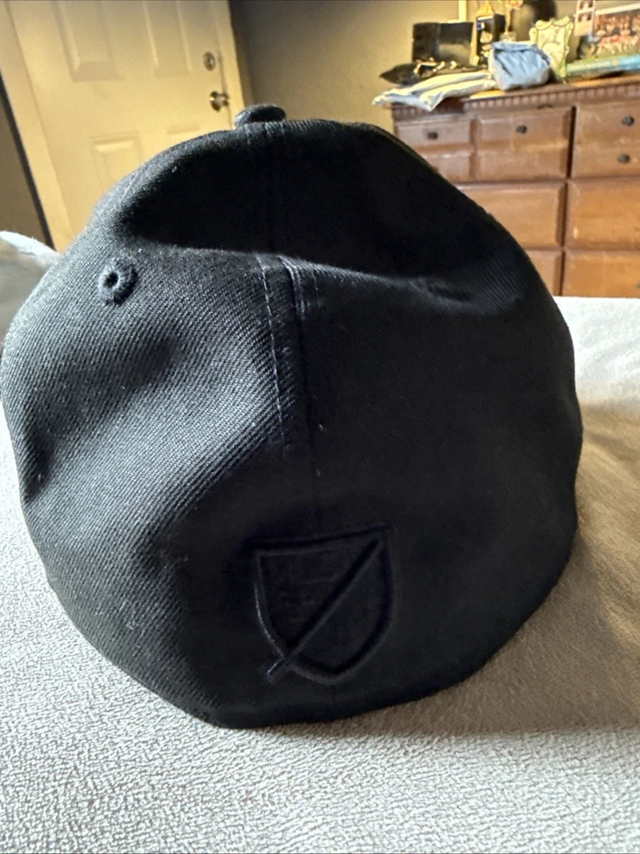 Gorra ajustada LAFC New Era 59FIFTY negra dorada talla 7 1/2 MLS Los Angeles FC Foto 4 de 4